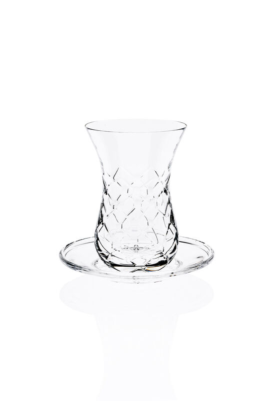 Sensorial Armudu Tea Glass With Saucer Bicchierino Da Te Con Piattino, large
